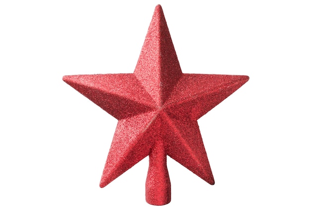 Star topper isolated