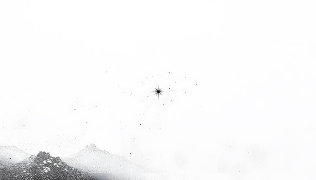 a star on a white background