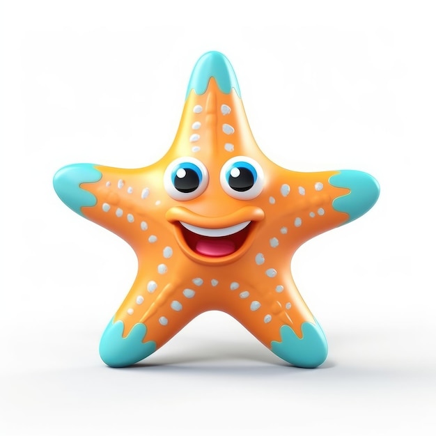 Starfish cartoon character