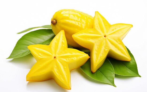 Starfruit Splendor isolated on a transparent background