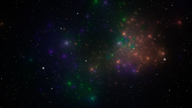  Starry outer space background texture details