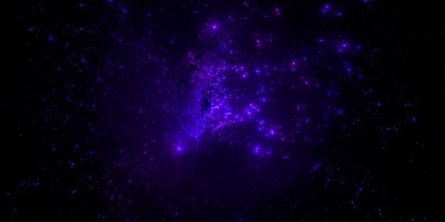 Starry outer space background texture