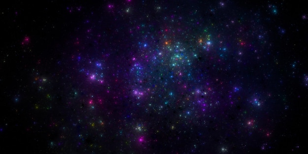 Starry outer space background texture