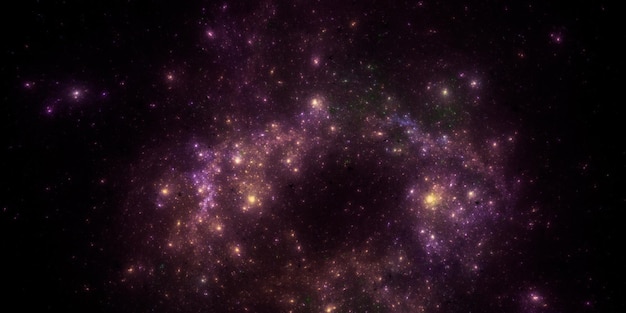 Starry outer space background texture