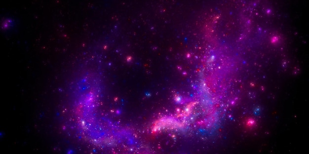 Starry outer space background texture