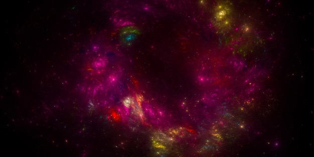 Starry outer space background texture