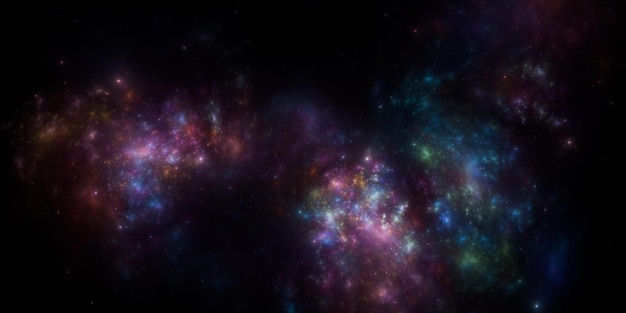 Starry outer space background texture