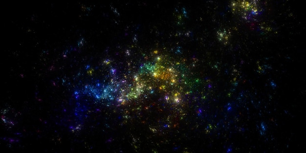 Starry outer space background texture