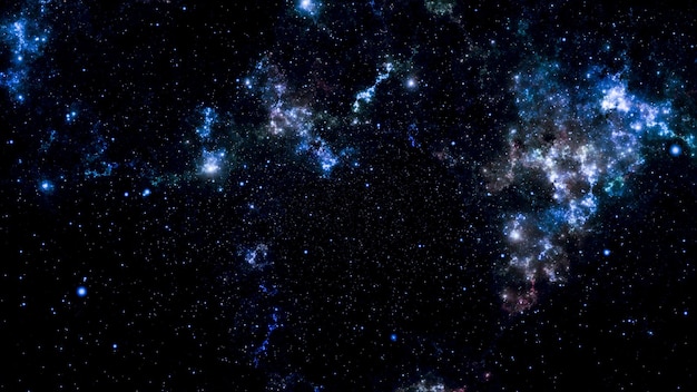 Starry outer space background texture