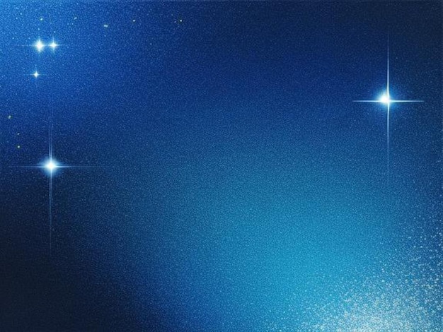 stars on a blue background