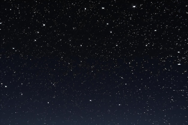 Stars in the night sky as a background Texture Space