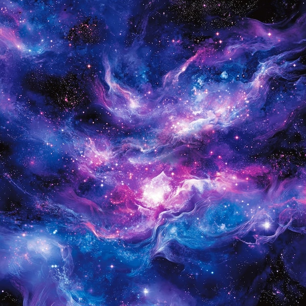 Photo stars of a planet and galaxy in a free space elements of this image furnished by nasa