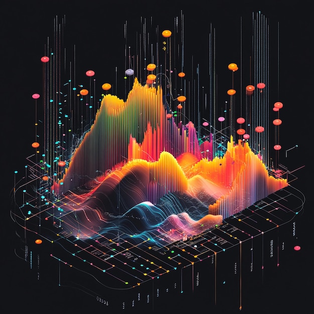 Photo startup growth trajectory showcased in stunning data visualization