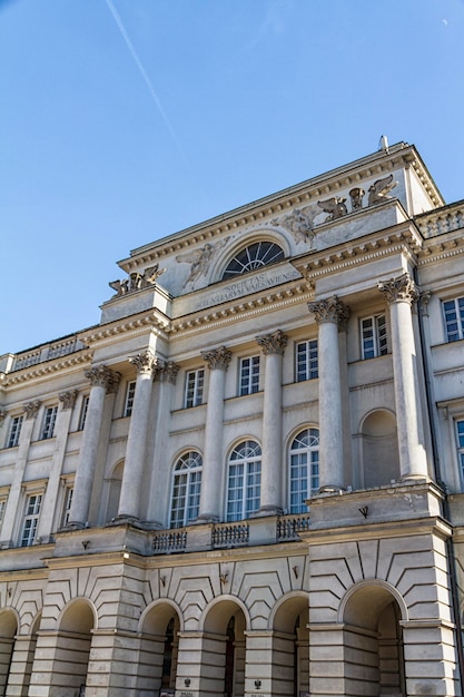 Staszic Palace Warsaw Poland