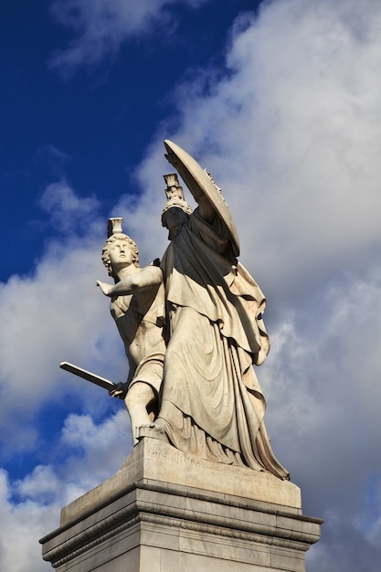 The statue in Berlin Germany