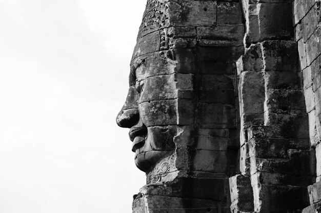 Photo statue of buddha against sky