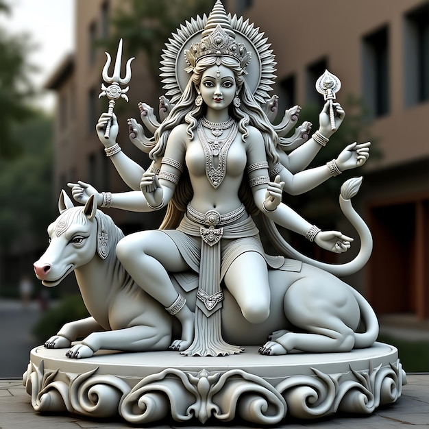 Statue of Durga Laxmi