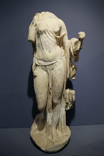 Statue in Ephesus Museum Selcuk Town Izmir Turkey