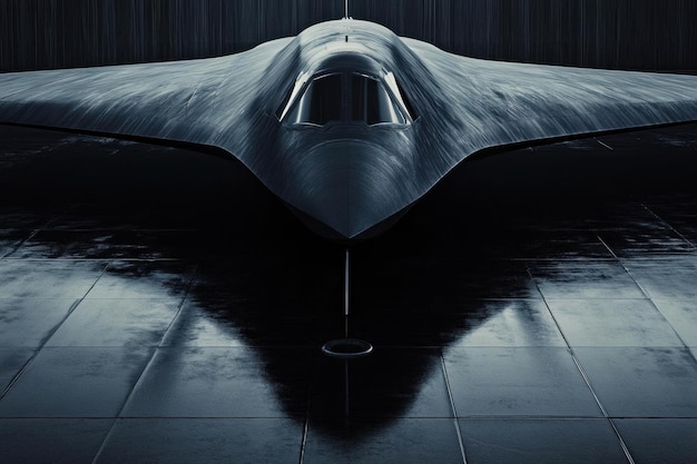 Stealth Bomber Reflection