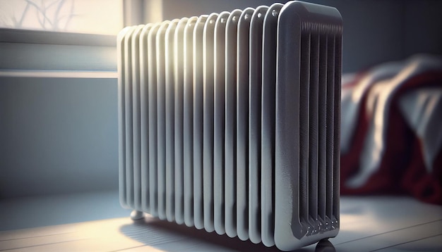 Steam for heating in the room Generative AI