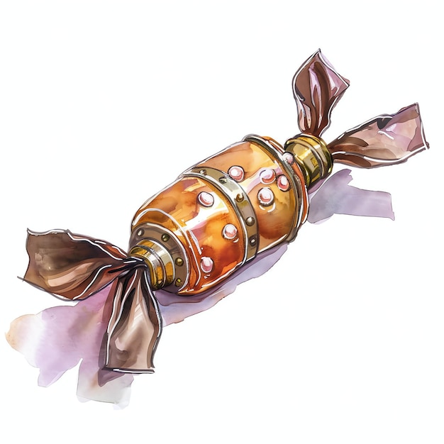 steampunk clipart of candy cool futuristic and old