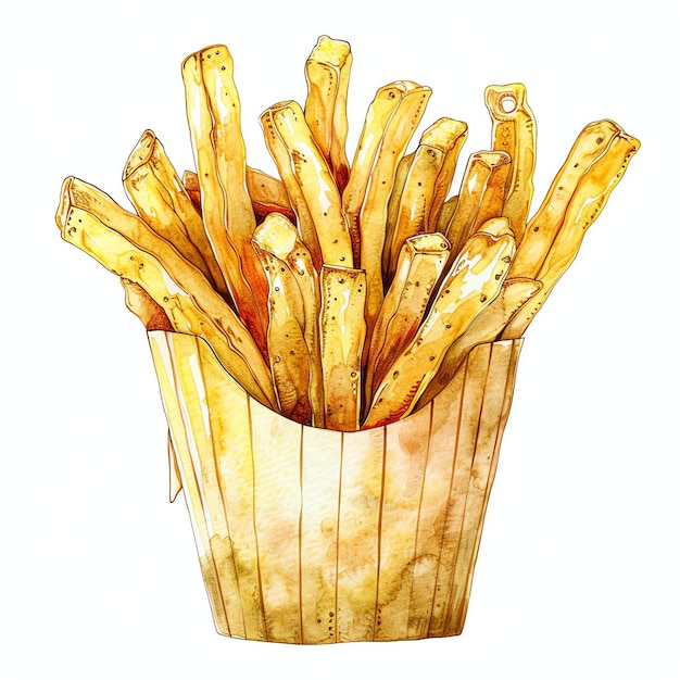 steampunk clipart of french fries cool futuristic and old