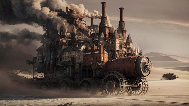 The Steampunk Odyssey Journey of a Mobile Metropolis