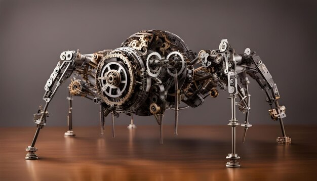 Steampunk spider