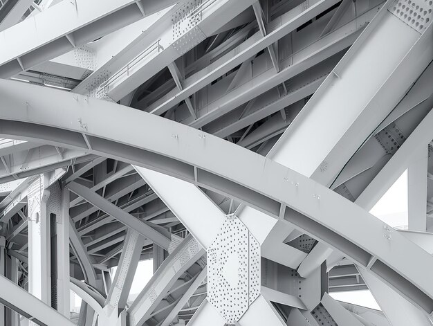 a steel bridge with a sign that says  b c  on it