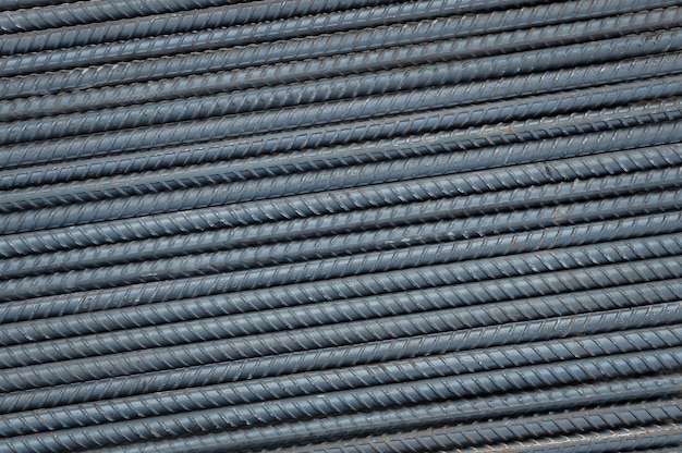 Steel rebar background