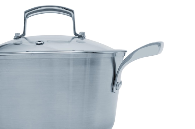 Steel saucepan