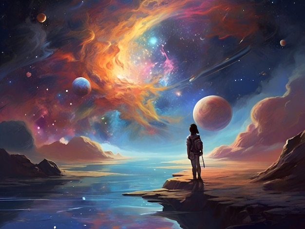 Stellar Artistry Create Stunning Astral Paintings