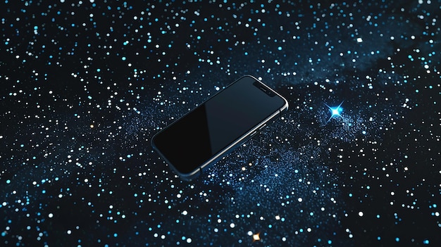 Stellar Communication Phone in Space