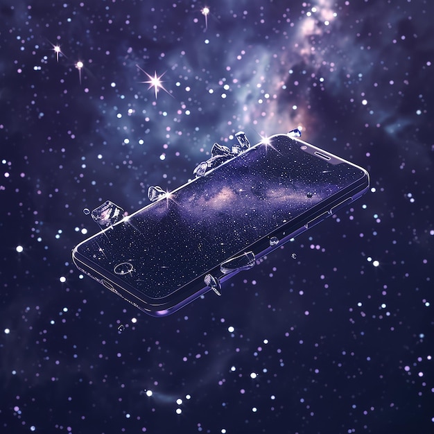 Stellar Communication Phone in Space