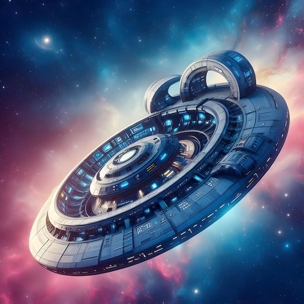 Step aboard the Celestial Cruiser where every corner is a portal to the wonders of the universe Fr