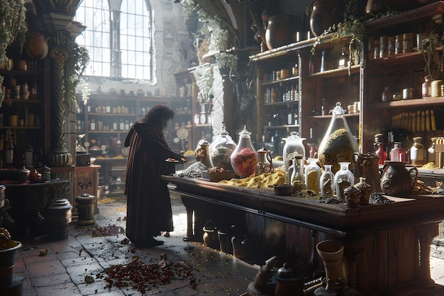 Step into the enchanting world of alchemy as a wiz generative ai