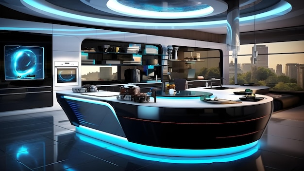 Step into the Future and Experience the Ultimate in Luxurious and Futuristic Interior Design