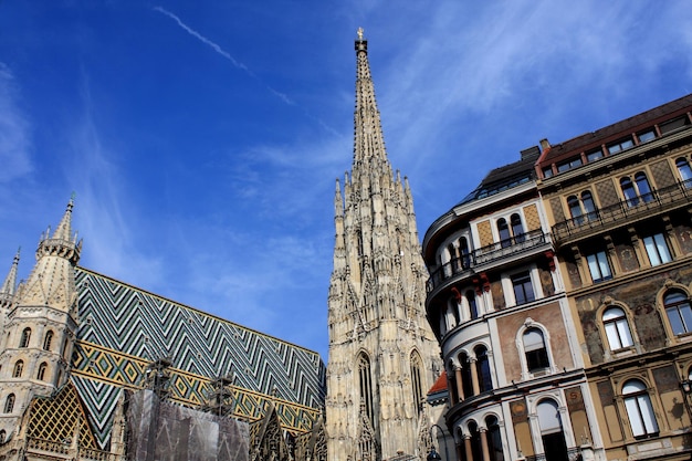 Stephansdom cathedral on stephansplatz in Vienna Austria