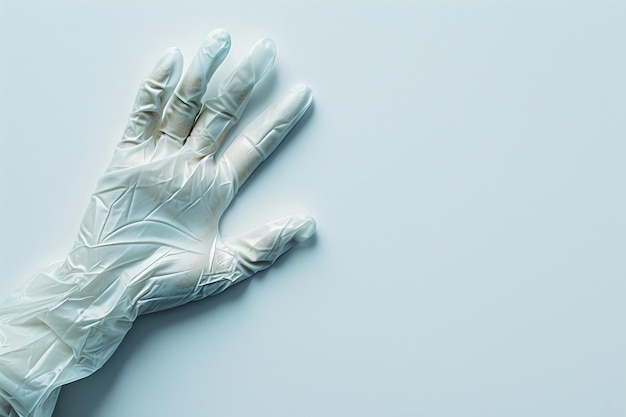 Sterile Gloves On White Background