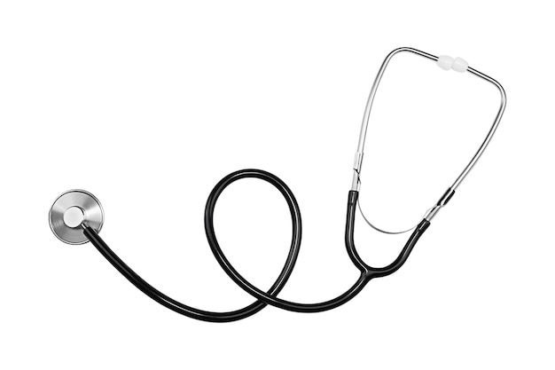 Stethoscope isolated on white background