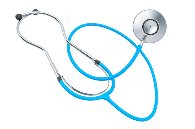 Stethoscope phonendoscope 3D rendering