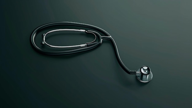 Photo stethoscope with a stethoscope attached to it