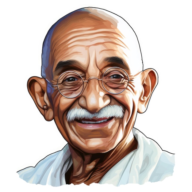 Sticker of Mahatma Gandhi