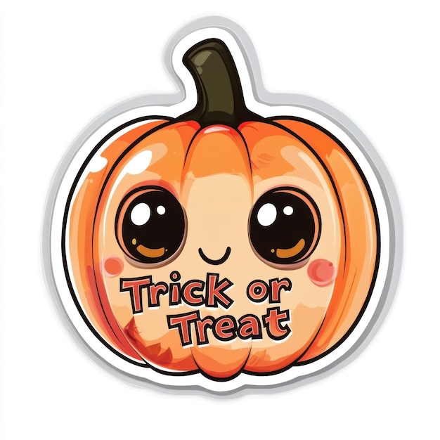 stiker icon of calan gaeaf happy halloween vector image illustration