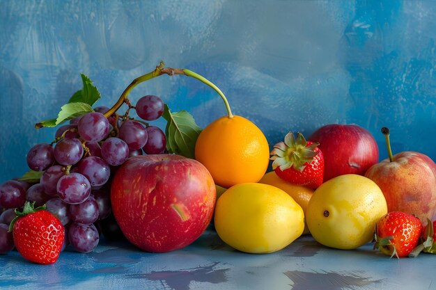 Still Life Fruit Creative Poster Cover Banner Wallpaper Background Design Art