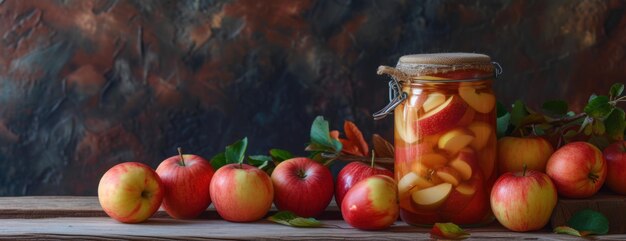 Still Life With Apples and Jar