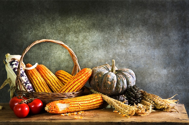 Still Life with harvest