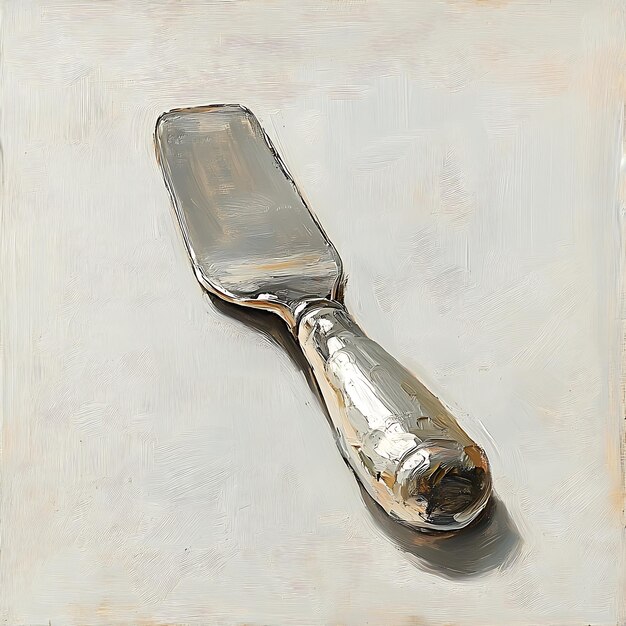 Still Life with Silver Spatula