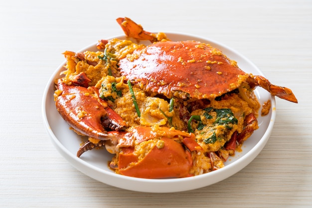 Stir Fried Crab with Curry Powder - Seafood Style