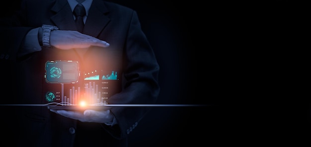 Stock market or forex trading graph and candlestick chart suitable for financial investment concept.